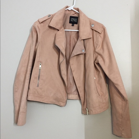 Velvet pink jacket - Picture 1 of 4